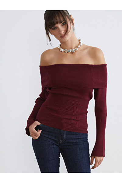 LC Waikiki Boat Neck Women's Knitwear Sweater
