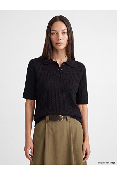 LC Waikiki Polo Collar Women's Knitwear Sweater