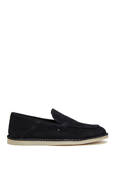 Tommy Hilfiger Blue Men's Suede Loafer