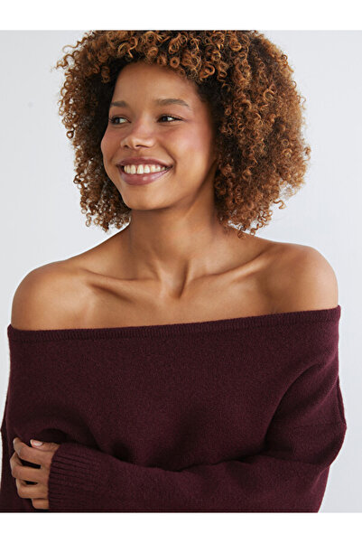 LC Waikiki Boat Neck Women's Knitwear Sweater
