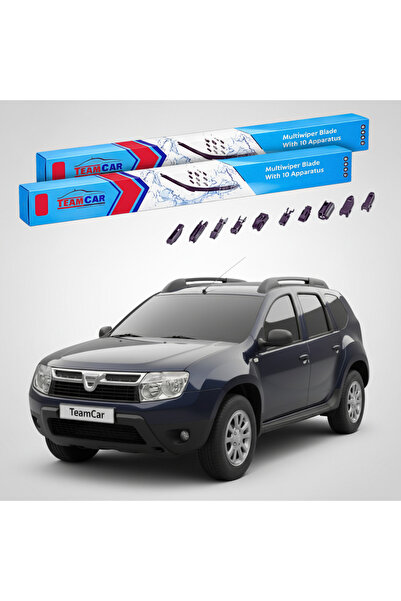 TEAMCAR Чистачки Dacia Duster I HS Фаза 1 2010-2013 |   Преден комплект Flat ...