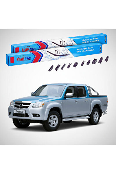 TEAMCAR Υαλοκαθαριστήρες Παρμπρίζ Mazda BT-50 J97 Facelift 2008-2012 Εμπρός Σ...