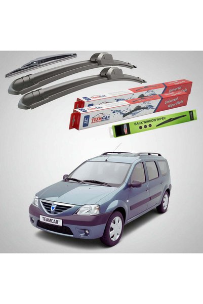 TEAMCAR Чистачки Dacia Logan MCV I Break 2007-2013 |   Преден и заден плосък ...