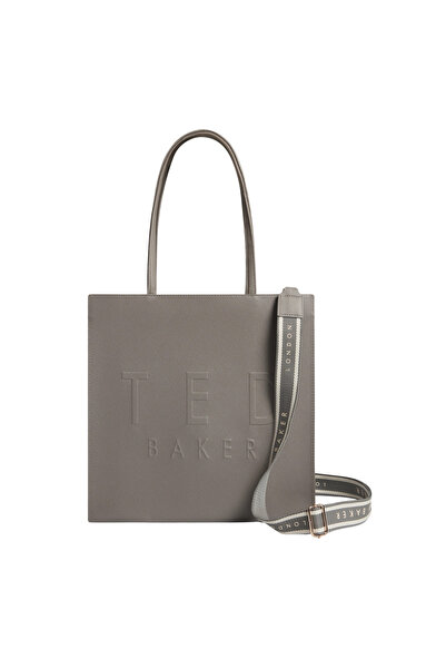 Ted Baker Γυναικεία Iconny Large Icon Τσάντα Γκρι 284885-Grey