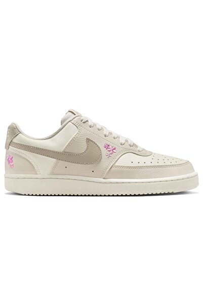 Nike WMNS Court Vision Low IV5530 Sneaker Unisex Spor Ayakkabı BEJ