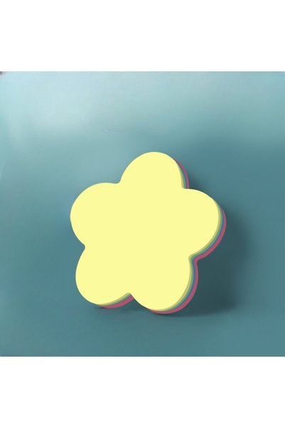 Generic Brand Нотки с мотив на сливов цвят, лепящи листчета, цветни етикети, ...
