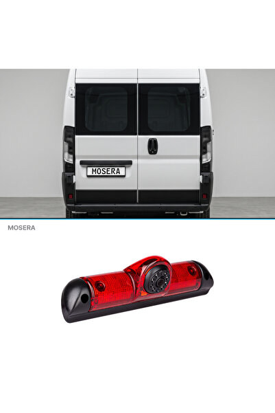 MOSERA Rear view camera Fiat Ducato 2006-present on brake light, AHD, 1080P, ...