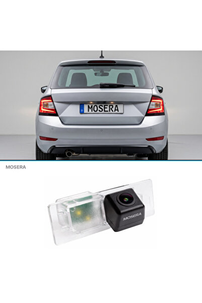 MOSERA Камера за задно виждане Шкода Фабия 3 2015+, CVBS, NTSC, нощно виждане...