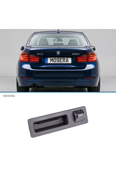 MOSERA Camera marsarier BMW Seria 3 Sedan 2011-2017 în mâner, AHD, 1080P, ved...