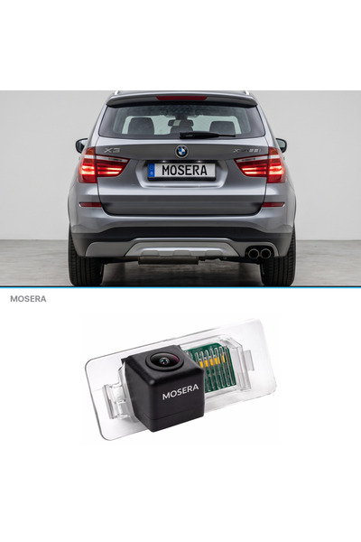 MOSERA Κάμερα οπισθοπορείας BMW X3 F25 2010-2017, CVBS, NTSC, νυχτερινή όραση...