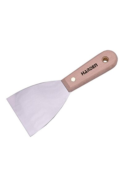 HARDEN Spaclu cu Maner din Lemn, Profesional, Harden, Marime 75 mm