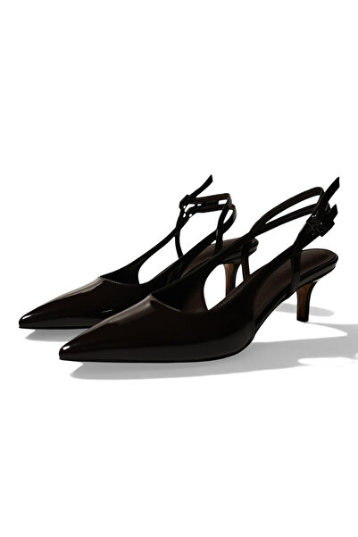 Sinora Collections Maison Sinora NUDE ÉLÉGANCE SLINGBACK HEELS - Alçak Topukl...