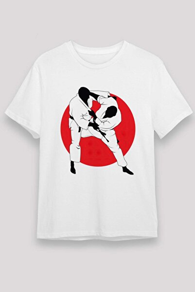 Darkhane Judo White Unisex T-Shirt T-Shirt