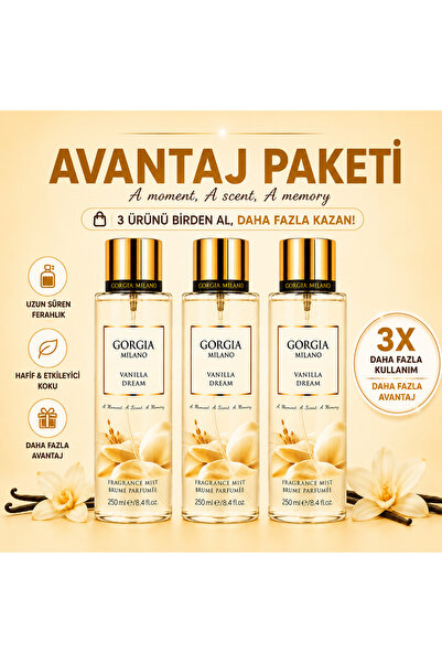 Vanilla Dream 3'lü avantaj paketi