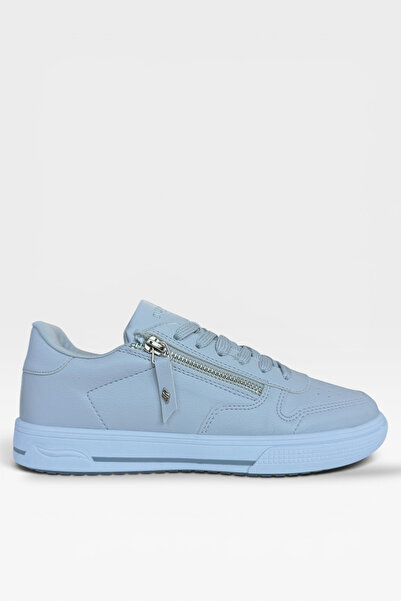 Jagulep Ortopedik Taban Yandan Fermuarlı Kadın Sneaker Ayakkabı GRİ