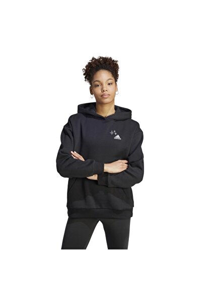 adidas Γυναικείο Φούτερ W BLUV Q3 FL HD XS