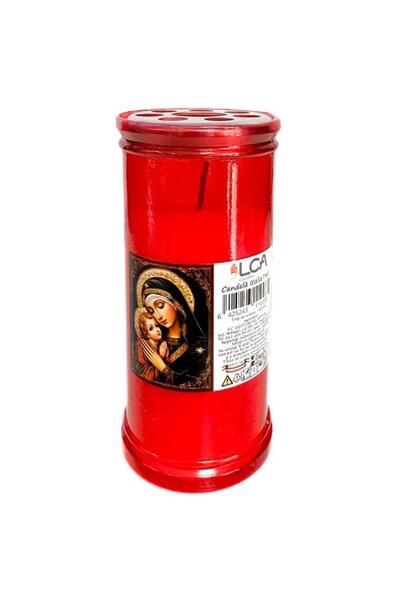LCA Set 4 x Candela Rosie, Capac Anti-Vant, Italia