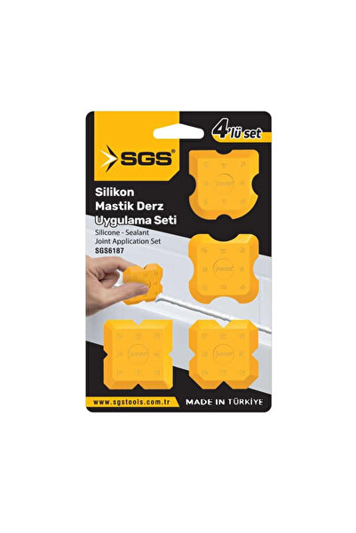 SGS Silikon Mastik Derz Çekme Aparatı 4 Parça