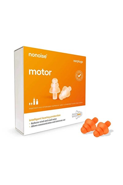 NONOISE MOTO KULAK TIKACI TURUNCU