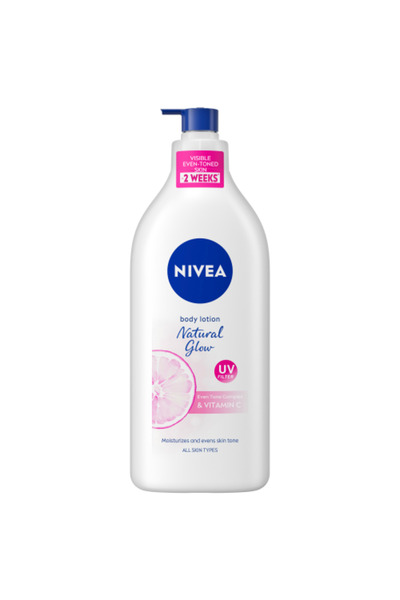 NIVEA لوشن ناتشورال جلو لترطيب وتفتيح الجسم 625 مل