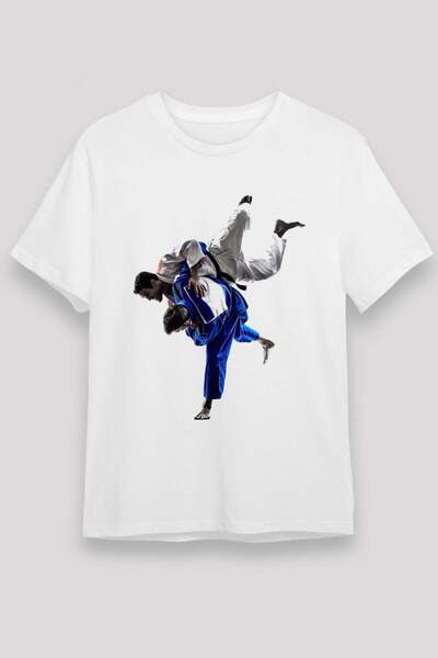 Darkhane Judo White Unisex T-Shirt T-Shirt