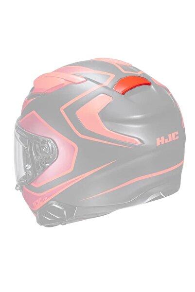 HJC F71 KASK ARKAHAVALANDIRMA SEMI FLAT TITANIUM