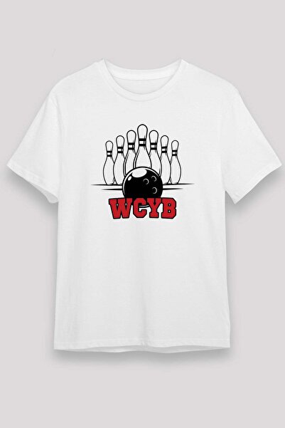 Darkhane Bowling White Unisex T-Shirt T-Shirt