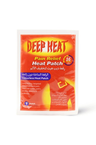 Deep heat لصقة لتخفيف آلام العضلات والمفاصل