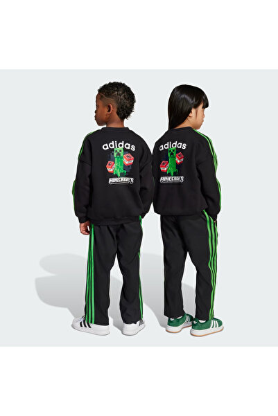 adidas Minecraft Crew Unisex Kids' Tracksuit Set