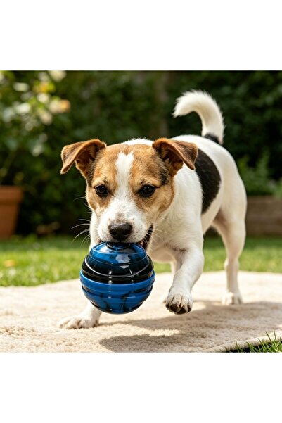 idei 9cm round noisy ball toy for pets, interactive, for play and training, c...