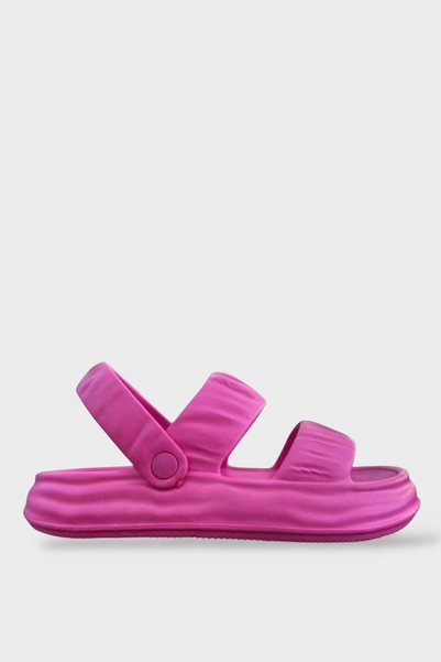 Jagulep Șlapi de plajă și piscină, ușori și comozi, pentru femei, FUCHSIA