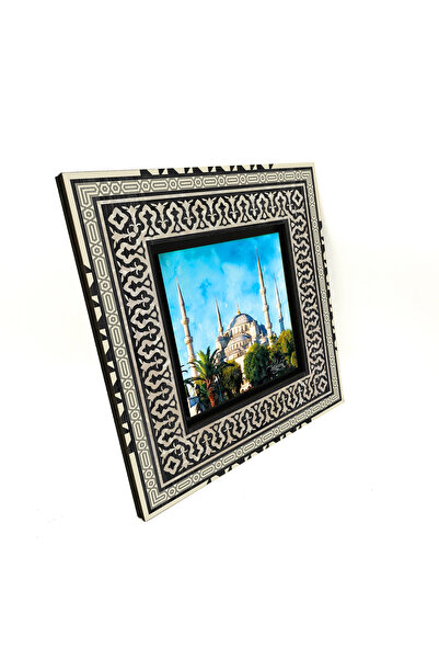Sadrazam Sultanahmet Camii Printed 20X20 Mdf Anatolian Painting Krt-13