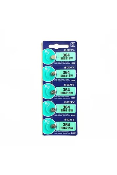 Sony Set de 5 baterii 364/SR621SW -Sony
