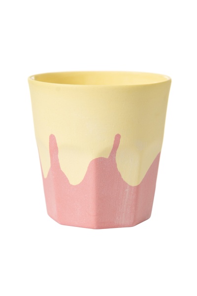 Mudo Concept HANDMADE PORSELEN PEMBE ESPRESSO FİNCANI 110 ML