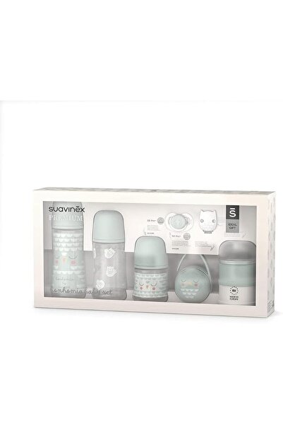Suavinex مجموعة س بونهوميا للترحيب بالمولود الجديد، مقاس L3، باللون الأخضر