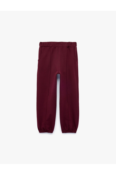 Koton Pantaloni de trening jogger basic din bumbac, cu detaliu la buzunar și ...