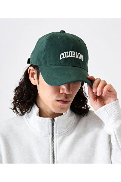 Mutkin COLORADO Nakışlı Unisex Beyzbol Şapka Ayarlanabilir Günlük Kep Kadın E...