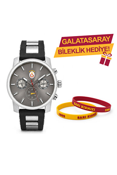 Galatasaray Lisanslı Kol Saati U21401 - GS Bileklik Hediyeli