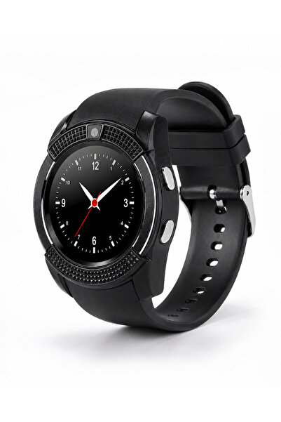 Dessa Smartwatch V8 cu apeluri GSM, Bluetooth, ecran tactil de 1.22”, cameră,...