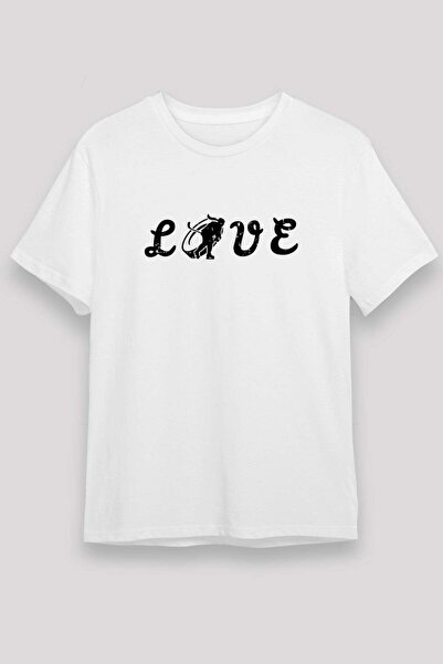 Darkhane Hockey Printed Unisex White T-Shirt - Tshirt