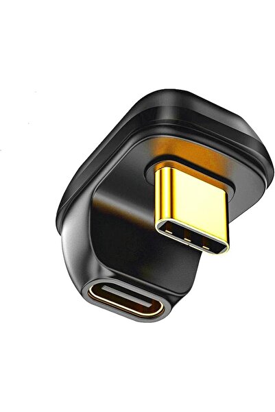 Tazweeq محول USB C على شكل حرف U بسرعة 40 جيجابت في الثانية، محول USB 4 بزاوي...