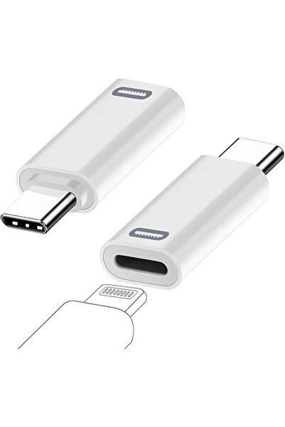 Generic USB C Male to Lightning Female Adapter (2 Pack), USB Type C to Lightn...