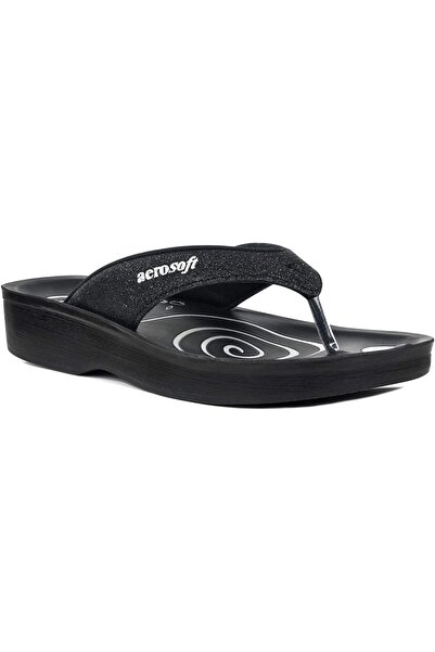 Aerosoft Glitter Orthotic Soft Open-Toe Comfortable Flip Flops for Women (US-...