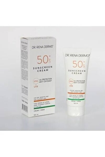 Dr. Rena Dermo Güneş Kremi 50+Spf Kuru Hassas Ve Güneşe Karşı Olmayan Ciltler...