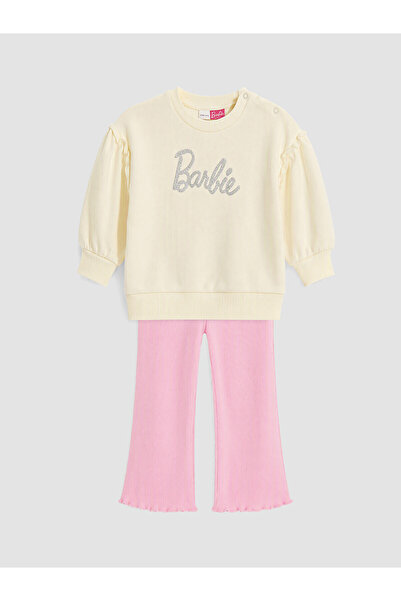 LC Waikiki Lcw Baby Beige Licensed Baby Girl Set