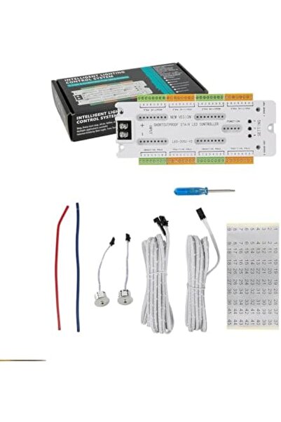 GENERAL LICAEVEY 32 Channel Motion Sensor LED Stair Light Controller, Intelli...