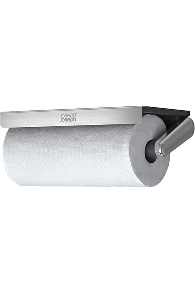 Joseph Joseph RollGrip Under Cabinet Kitchen Roll Holder, Space-Saving, Sprin...