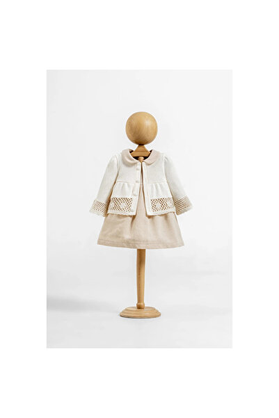 DIDuStore Mymi̇o Girls 6-24 Months Bolerolu Knitted Dress