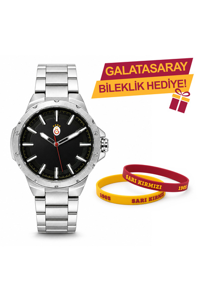 Galatasaray Lisanslı Kol Saati U21323 - GS Bileklik Hediyeli