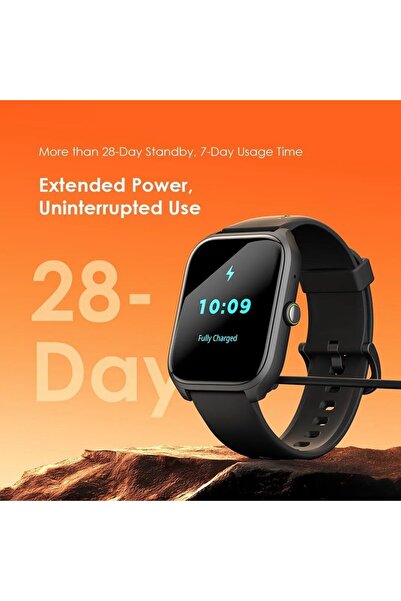 oraimo ساعة ذكية 5 لايت بشاشة 2 بوصة عالية الدقة مقاومة للماء والغبار IP68 - ...